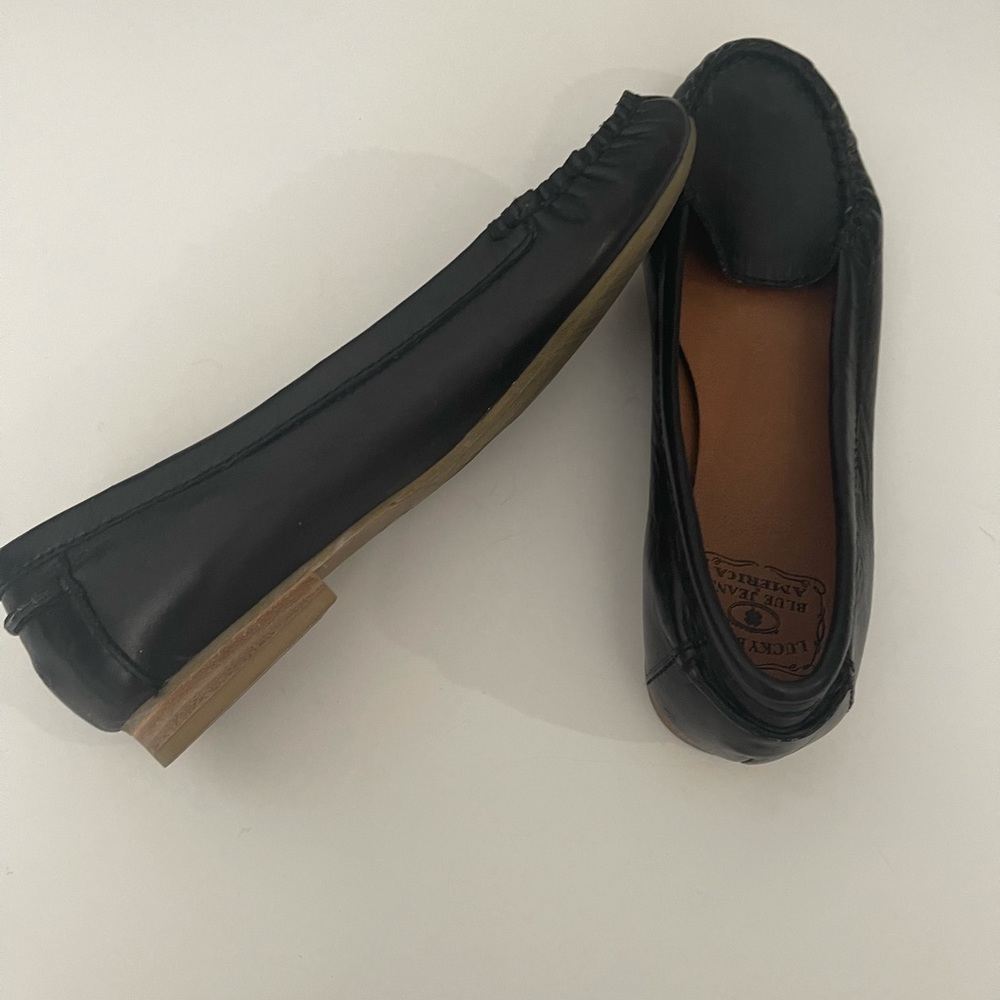 Leather  Lucky Brand loafers. Size 8